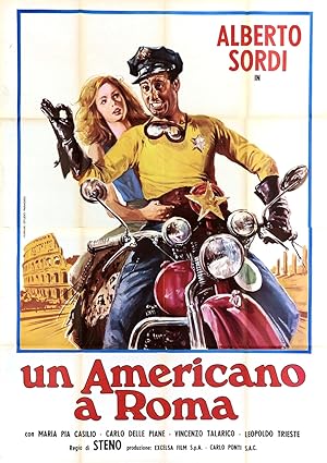 Cover image of the movie An American in Rome (1954)
