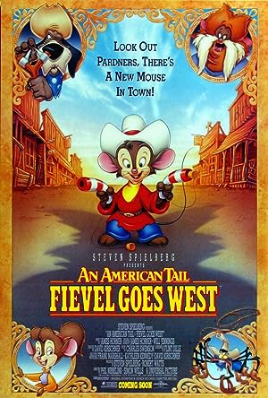 Cover image of the movie An American Tail: Fievel Goes West (1991)