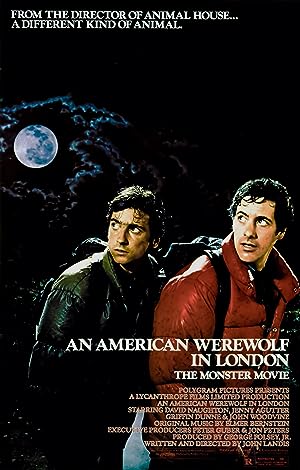 Cover image of the movie An American Werewolf in London (1981)