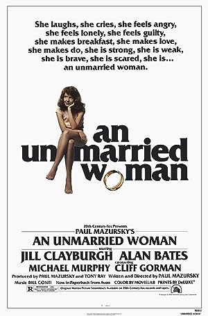 Cover image of the movie An Unmarried Woman (1978)