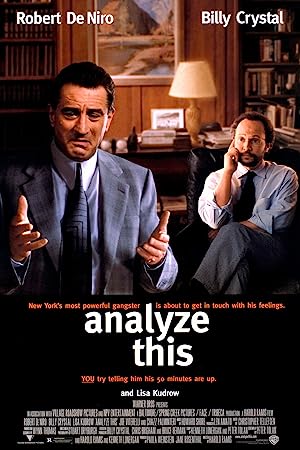 Cover image of the movie Analyze This (1999)