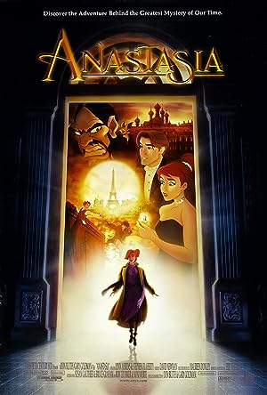 Cover image of the movie Anastasia (1997)