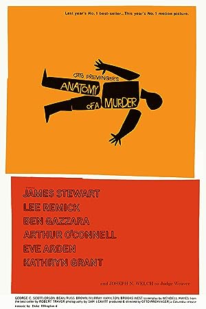 Cover image of the movie Anatomy of a Murder (1959)