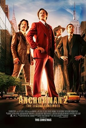 Cover image of the movie Anchorman 2: The Legend Continues (2013)