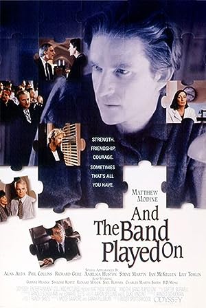 Cover image of the movie And the Band Played On (1993)
