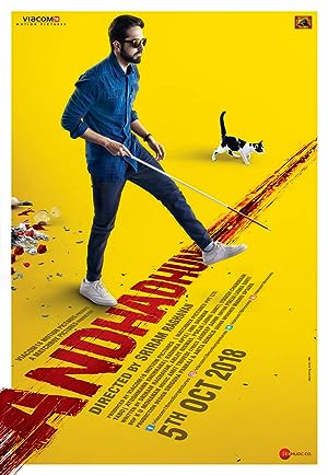 Cover image of the movie Andhadhun (2018)
