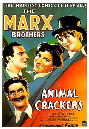 Cover image of the movie Animal Crackers (1930)