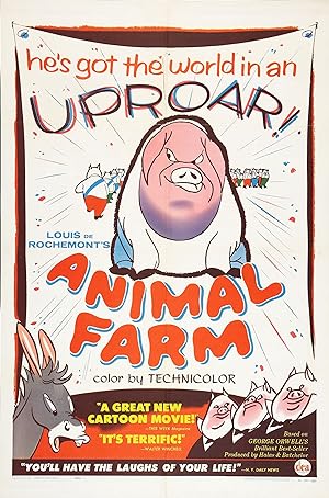 Cover image of the movie Animal Farm (1954)