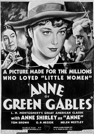 Cover image of the movie Anne of Green Gables (1934)