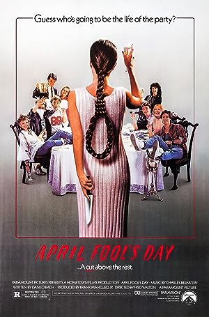 Cover image of the movie April Fool's Day (1986)