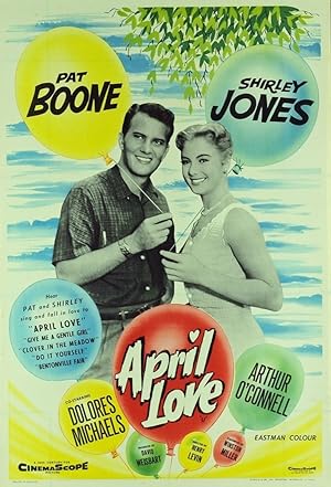 Cover image of the movie April Love (1957)