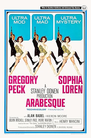 Cover image of the movie Arabesque (1966)