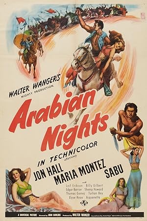 Cover image of the movie Arabian Nights (1942)