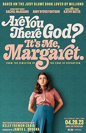 Cover image of the movie Are You There God? It's Me, Margaret. (2023)