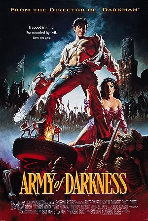 Cover image of the movie Army of Darkness (1992)