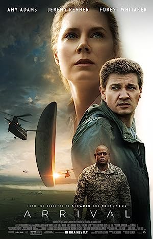 Cover image of the movie Arrival (2016)