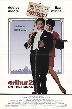 Cover image of the movie Arthur 2: On the Rocks (1988)