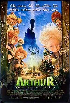 Cover image of the movie Arthur and the Invisibles (2006)