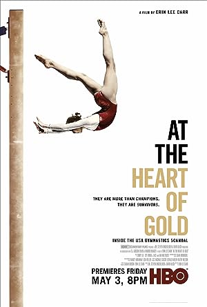 Cover image of the movie At the Heart of Gold: Inside the USA Gymnastics Scandal (2019)