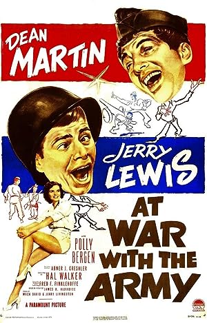 Cover image of the movie At War with the Army (1950)