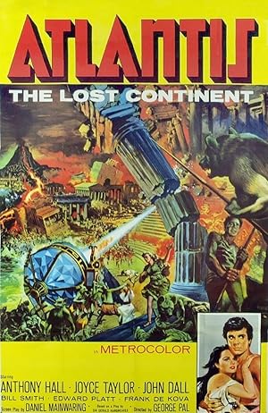 Cover image of the movie Atlantis: The Lost Continent (1961)