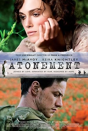 Cover image of the movie Atonement (2007)