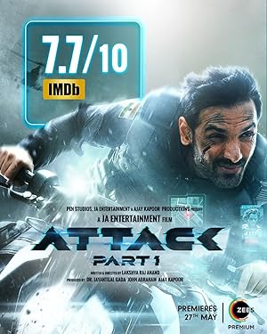 Cover image of the movie Attack (2022)