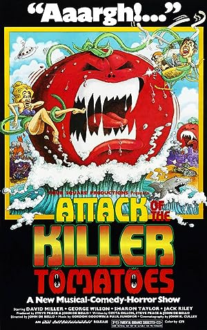 Cover image of the movie Attack of the Killer Tomatoes! (1978)
