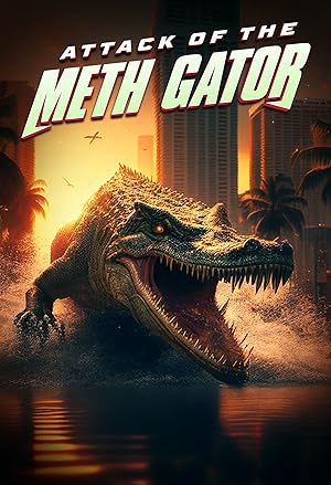 Cover image of the movie Attack of the Meth Gator (2023)