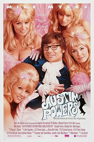 Cover image of the movie Austin Powers: International Man of Mystery (1997)