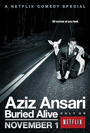 Cover image of the movie Aziz Ansari: Buried Alive (2013)