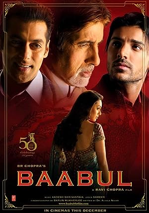 Cover image of the movie Baabul (2006)