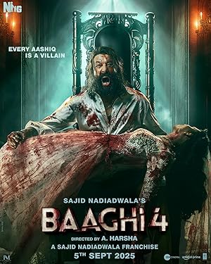 Cover image of the movie Baaghi 4 (2025)