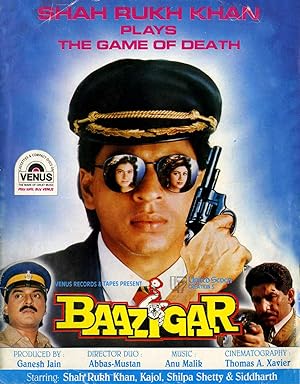 Cover image of the movie Baazigar (1993)