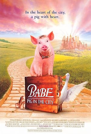 Cover image of the movie Babe: Pig in the City (1998)
