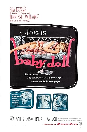 Cover image of the movie Baby Doll (1956)