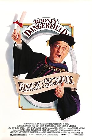 Cover image of the movie Back to School (1986)