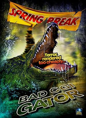Cover image of the movie Bad CGI Gator (2023)