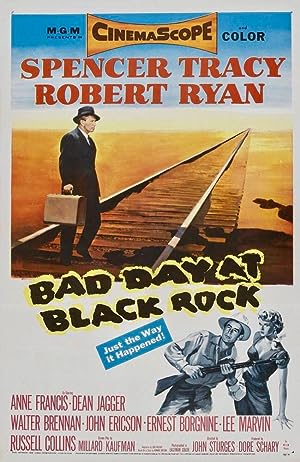 Cover image of the movie Bad Day at Black Rock (1955)