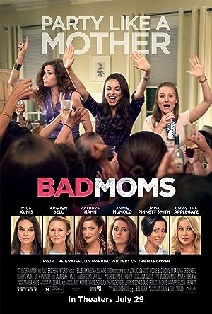 Cover image of the movie Bad Moms (2016)