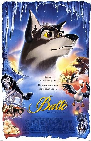 Cover image of the movie Balto (1995)