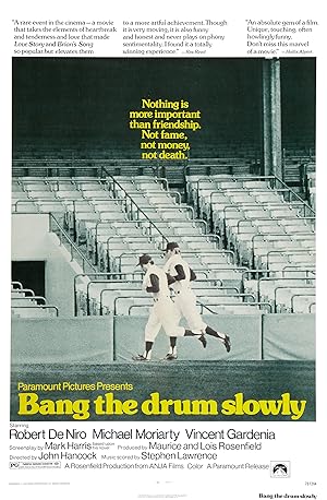 Cover image of the movie Bang the Drum Slowly (1973)