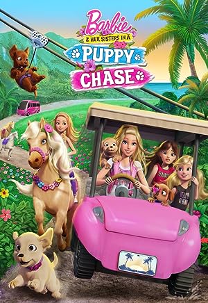 Cover image of the movie Barbie & Her Sisters in a Puppy Chase (2016)