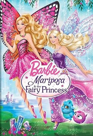 Cover image of the movie Barbie Mariposa and The Fairy Princess (2013)