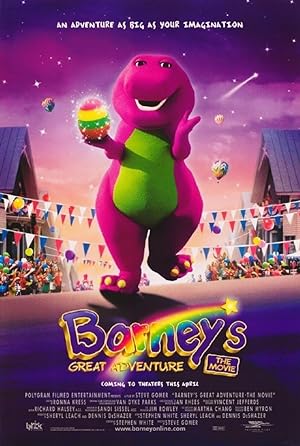 Cover image of the movie Barney's Great Adventure (1998)