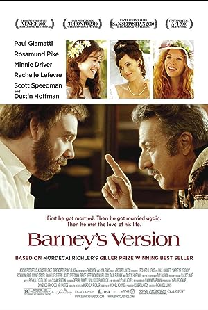 Cover image of the movie Barney's Version (2010)