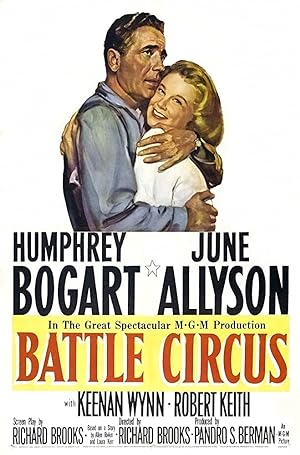 Cover image of the movie Battle Circus (1953)
