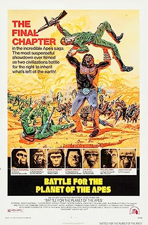 Cover image of the movie Battle for the Planet of the Apes (1973)