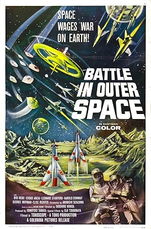Cover image of the movie Battle in Outer Space (1959)
