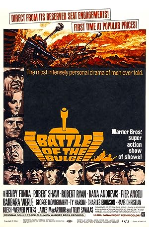 Cover image of the movie Battle of the Bulge (1965)